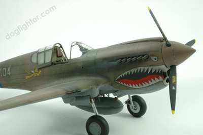 P-40E Warhawk Hasegawa Eduard  