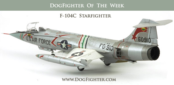 Hasegawa F-104C Starfighter USAF